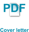 PDF  Cover letter